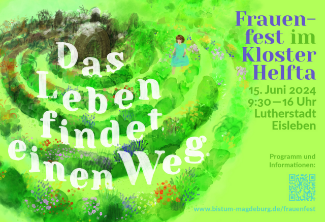 Einladung zum Frauenfest 2024 im Kloster Helfta | Foto: Bistum Magdeburg, FrauenFestOrgaTeam