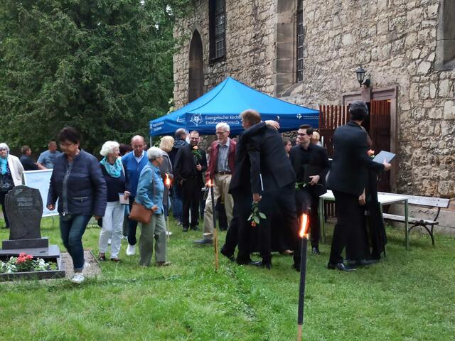 Konzertpause bei "amarcord"