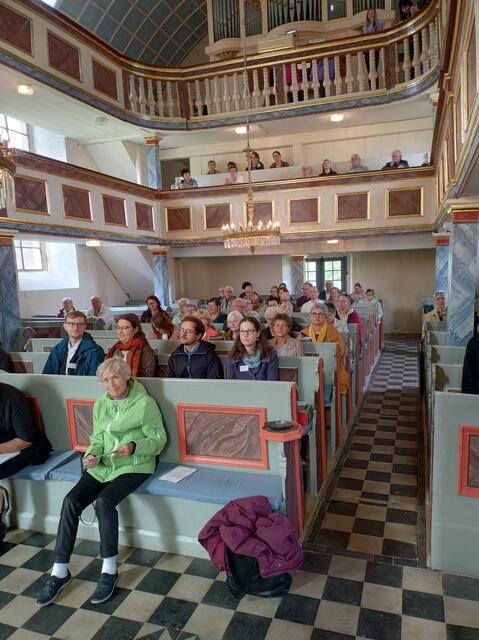 Orgeltour, hier: Hauteroda, St. Martini