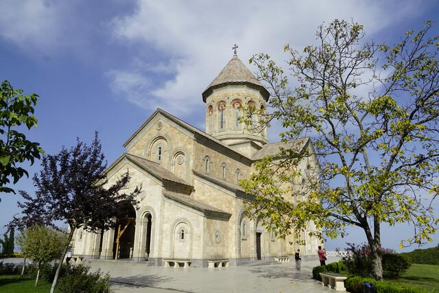 Kloster Bodbe, Kachetien | Foto: André Poppowitsch