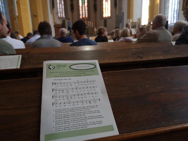 "Gebt die Hoffnung weiter" lautete das Motto des Gottesdienstes. | Foto: Beatrix Heinrichs