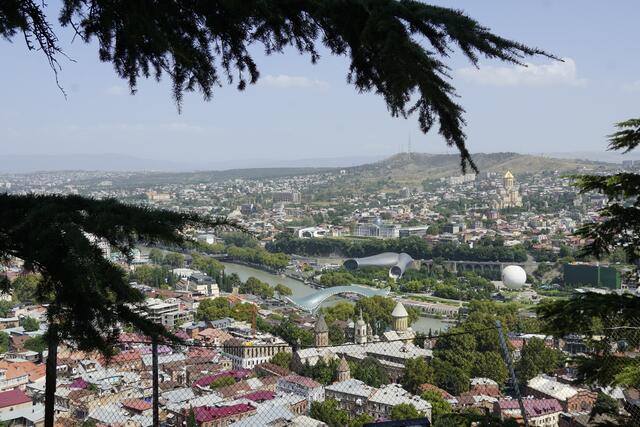 Ausblick auf Tbilisi | Foto: André Poppowitsch