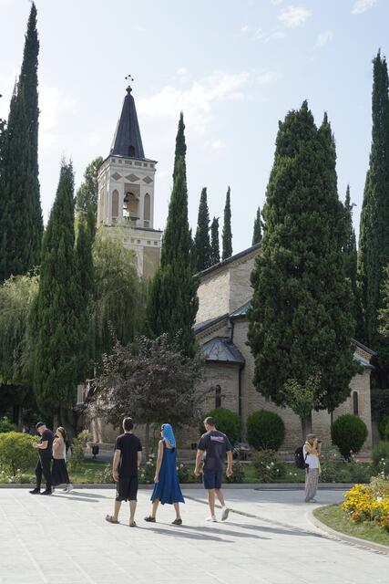 Kloster Bodbe, Kachetien | Foto: André Poppowitsch