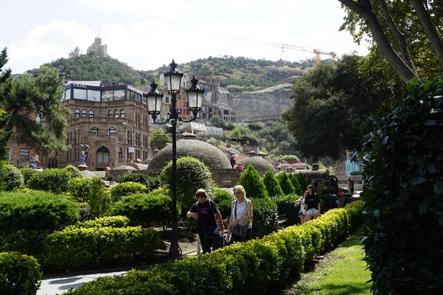 arabisches Viertel mit Schwefelbädern in Tbilisi | Foto: André Poppowitsch