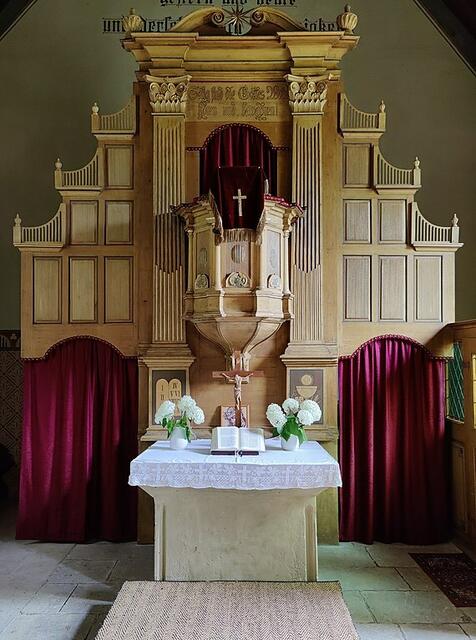 Kanzelaltar | Foto: Subbass1, CC BY-SA 4.0, https://commons.wikimedia.org/w/index.php?curid=107935579