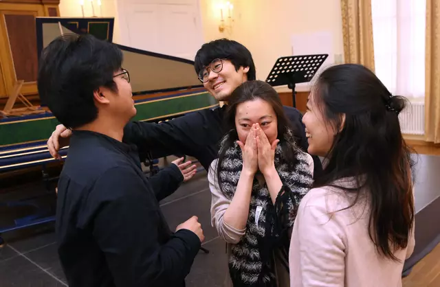 Le Jonc Fleuri - Preisträgerensemble 2019 bei der Preisverkündung | Foto: Ron Hartmann