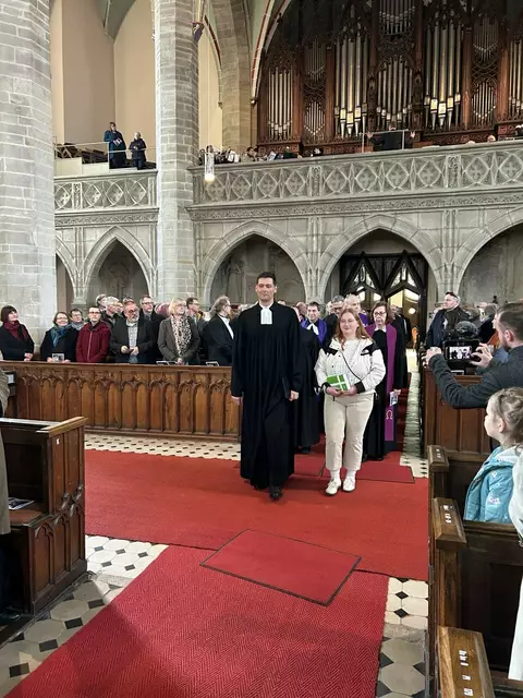 Gottesdienst in der Köthener Jakobskirche | Foto: Willi Wild