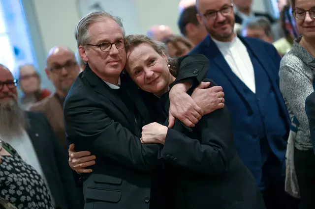 Karsten Wolkenhauer und Anne Gidion  | Foto: Heiko Rebsch