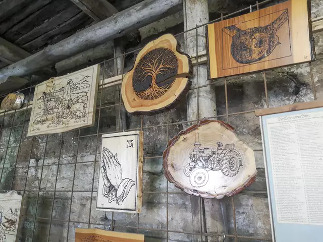 Tiere, Technik, Glaube: Die Motive, die Ludger Seybering für seine Werke wählt sind vielfältig.    | Foto: Beatrix Heinrichs