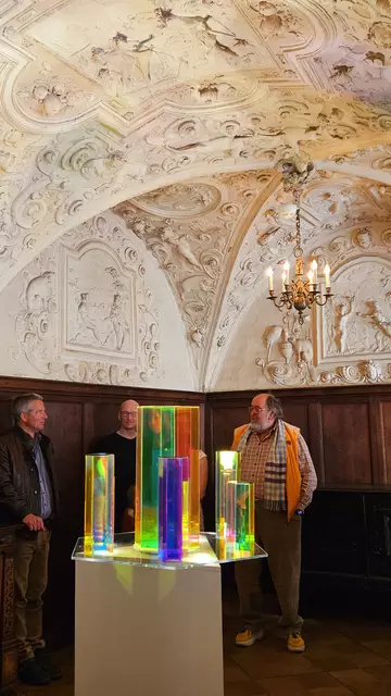 Eröffnung im Schlossmuseum Sondershausen. | Foto: Regina Englert