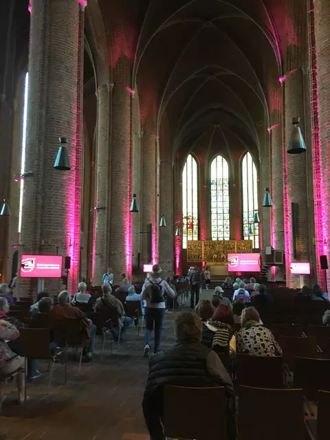 Zum Kirchentag erstrahlt die Marktkirche. | Foto: Gerlint Buchwald