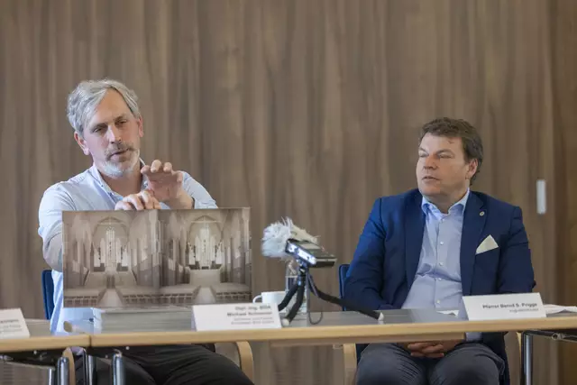 Hell und freundlich, so sind die Pläne für den Umbau der Kirche. | Foto: Paul-Philipp Braun