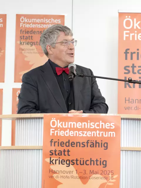 EKD-Friedensbeauftragter Friedrich Kramer | Foto: Peter Dietrich