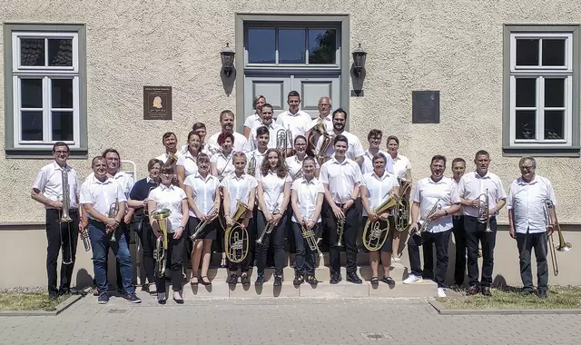 Heute zählt der Chor 35 Bläser zwischen 12 und 75 Jahren. | Foto: Kirchengemeinde/B. Kramer