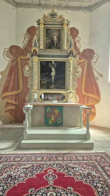 Altar in der Kirche in Trebitz | Foto: A. Schulze