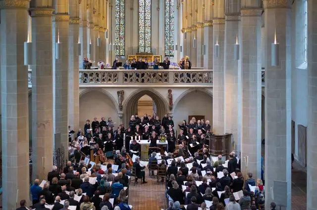 Das Singalong „Händel meets Bach – Halleluja!“ in der Predigerkirche bildete den Abschluss des Tags der offenen Tür. | Foto: Matthias Frank Schmidt