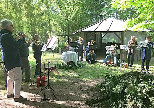 Himmelfahrt-Gottesdienst im Grünen auf der Brünner Höh  | Foto: Kirchengemeinde Hildburghausen