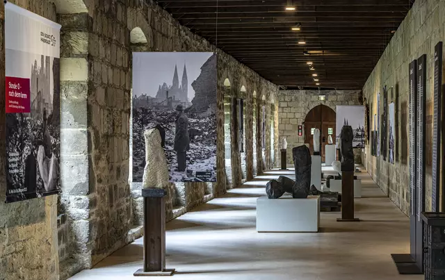 Sonderausstellung "Stunde 0 – nach dem Sturm" thematisiert die Sehnsucht nach Frieden. | Foto: Kulturstiftung Sachsen-Anhalt/Ulrich Schrader