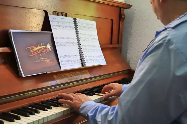 Bethlehem: Komponist des Werkes ist Dieter Falk, der nach „Die 10 Gebote“ und „Moses“ das dritte Pop-Oratorium mit dem Librettisten Michael Kunze geschaffen hat. | Foto: Thomas Kissmann