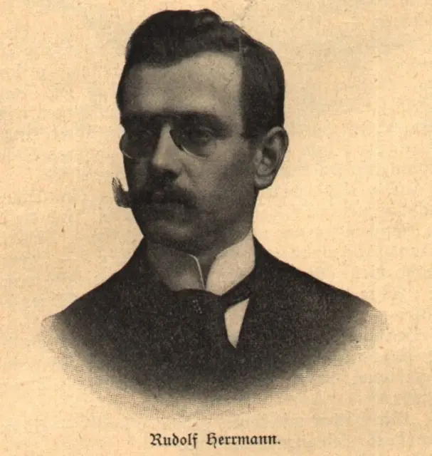 Foto: Auf dem Bild mit Thomas Mann ist Rudolf Herrmann ganz rechts (von der Seite) zu sehen.