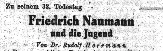 Foto: Aus der Thüringer Landeszeitung (August 1951)