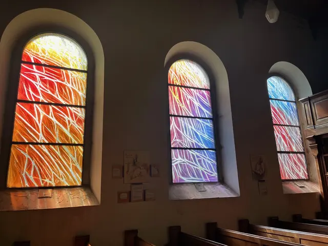 Lichtungsfenster in der Kirche Elsnigk | Foto: Evangelische Landeskirche Anhalts