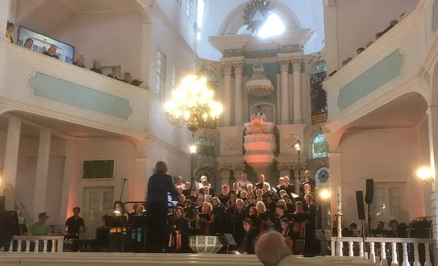 Letzte Probe vor der Uraufführung des Oratoriums "Solange ihr Tag habt" von Andreas Hillger (Text) und Christoph Reuter (Musik) | Foto: G. Buchwald