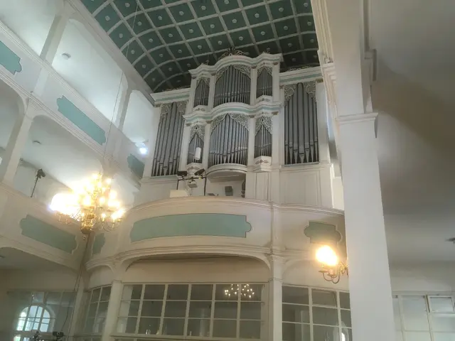 Die Strobel-Orgel von 1853 wurde 2019 teilrestauriert. | Foto: G. Buchwald