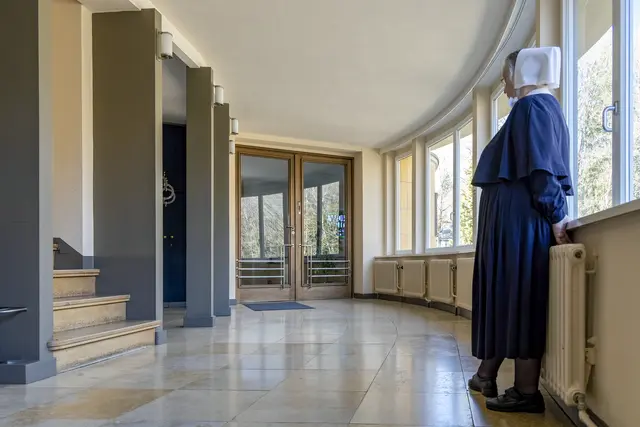 Form folgt Funktion: Das Diakonissen-Mutterhaus Neuvandsburg in Elbingerode (Harz) ist ein bedeutendes Zeugnis des Neuen Bauens. | Foto: epd-bild/Frank Drechsler