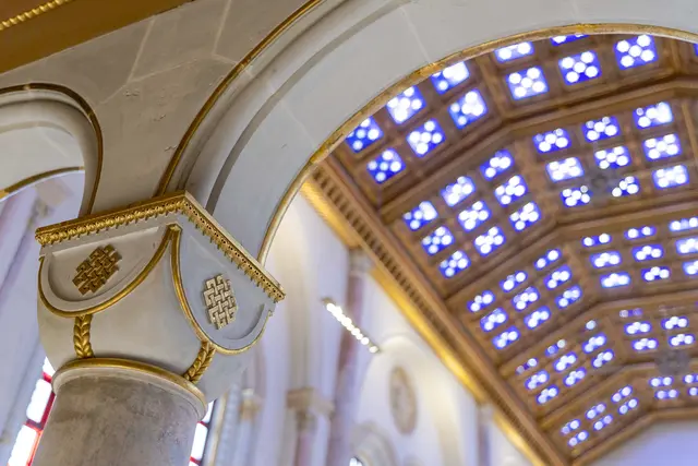 Eindrucksvoll erneuert: Rund acht Millionen Euro sind bislang in die Sanierung des Schlossensembles geflossen, auch in die Kapelle.