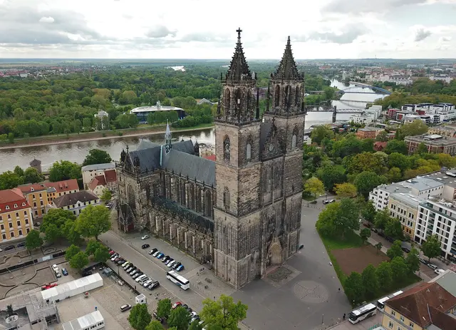 Am Samstag, 11. Oktzober,können die besucher des Dom interessante Eionblicke in die Baugeschichte des Gotteshauses erhalten.  | Foto: epd-bild/Steffen Schellhaorn