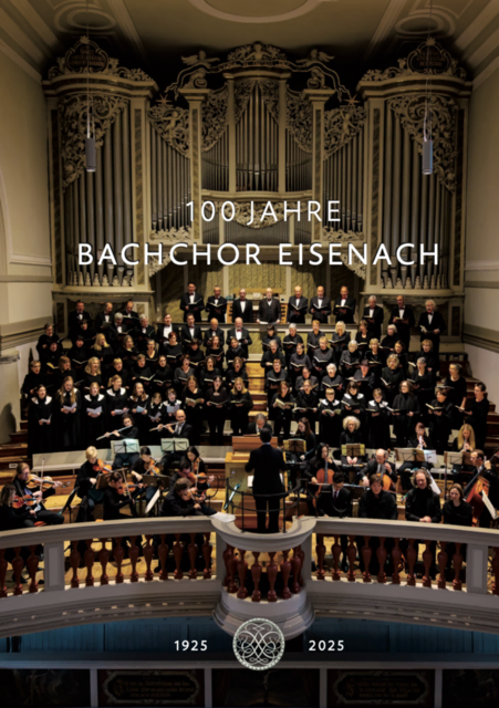 Deckblatt der Festschrift 2025 | Foto: Bachchor Eisenach