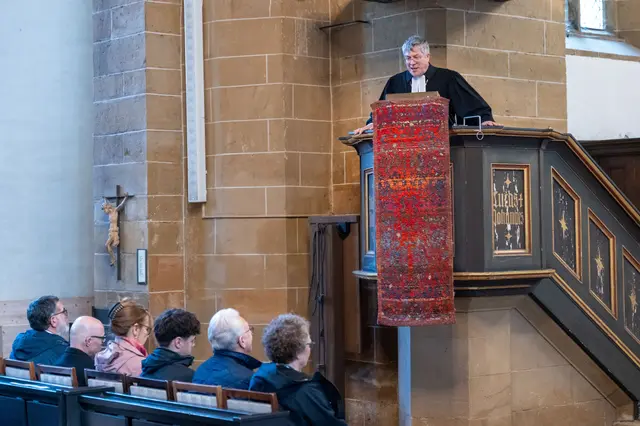 Die Festpredigt hielt Landesbischof Friedrich Kramer | Foto: Matthias Frank Schmidt
