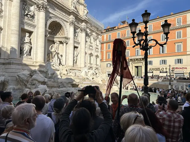 Fontana de Trevi, gut besucht | Foto: Willi Wild