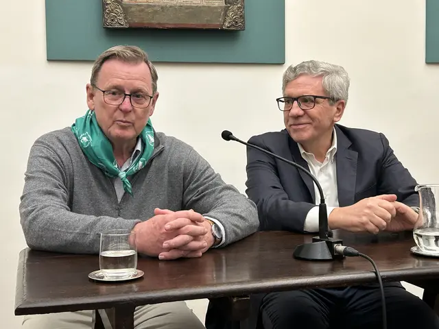 Kennen und schätzen sich: Bodo Ramelow und Cesare Zucconi | Foto: Willi Wild 