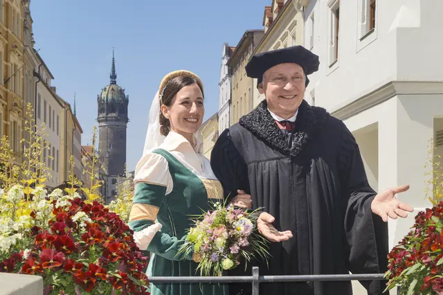 Beim Neujahrsempfang der Lutherstadt Wittenberg im Januar nächsten Jahres soll der Lucas-Cranach-Preis an Katja Köhler und Bernhard Naumann überreicht werden. | Foto: Lutherstadt Wittenberg