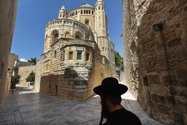 Dormitio-Abtei auf dem Jerusalemer Zionsberg 
 | Foto: epd-bild / Debbie Hill