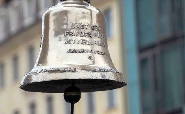 Die Friedensglocke ist bestimmt für eine Jerusalemer Schule, in der jüdische, christliche und muslimische Kinder unterrichtet werden. | Foto: epd-bild/M. Rietschel