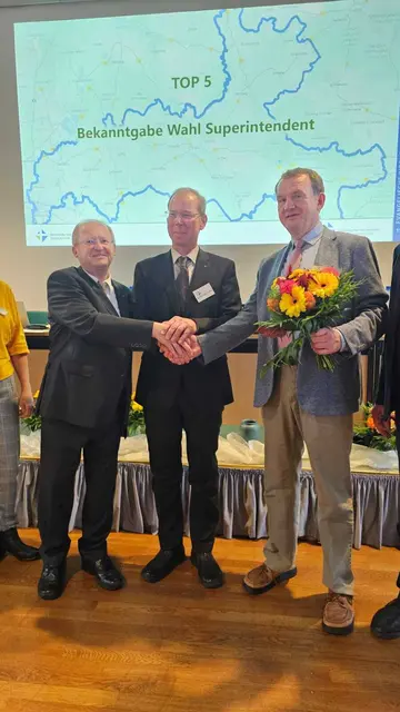 Dieter Roth, Dr. Christoph Gramzow und Ralf Hellriegel