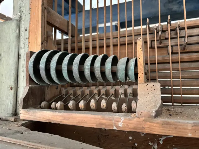 Schalenglocken in der Schulze-Orgel der Auleber Kirche