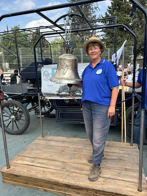 Donatha Castell aus Weimar war Teil des Friedenstrecks. Sie hat für das Online-Portal der Kirchenzeitung exklusiv ein Reise-Tagebuch geschrieben.  | Foto: Willi Wild