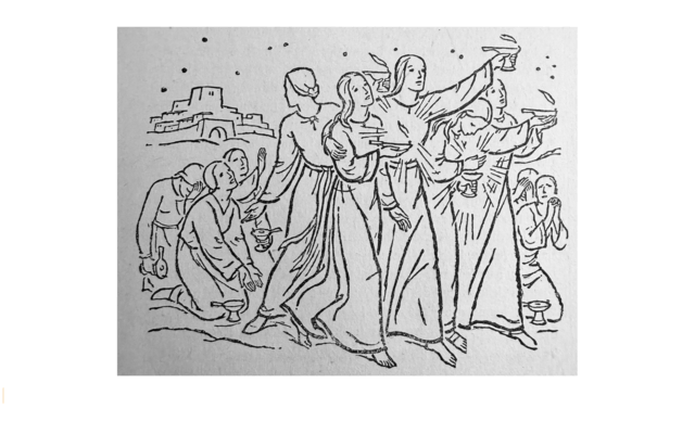 Paula Jordan: GLEICHNIS VON DEN ZEHN JUNGFRAUEN