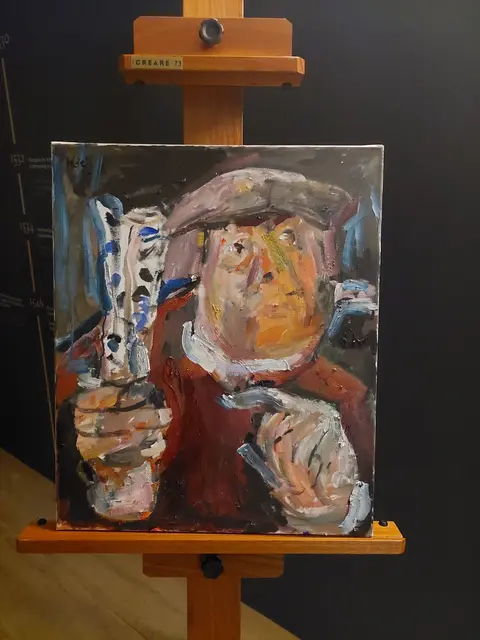 Luther-Porträt von Bernhard Heisig | Foto: Stiftung Luthergedenkstätten in Sachsen-Anhalt