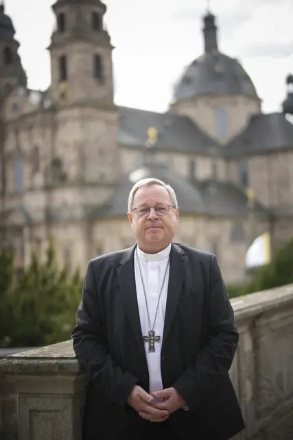 Der Vorsitzende der Deutschen Bischofskonferenz, Bischof Georg Baetzing. | Foto: epd-bild/Tim Wegner