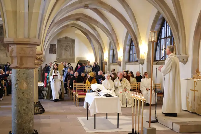 Einzug der Sternsinger in den Domremter zum Epiphaniasgottesdienst der Domgemeinde zu Magdeburg. | Foto: Thomas Nawrath