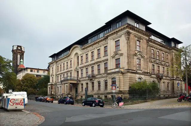 Landeskirchenamt in Dresden | Foto:  epd-bild/Matthias Schumann