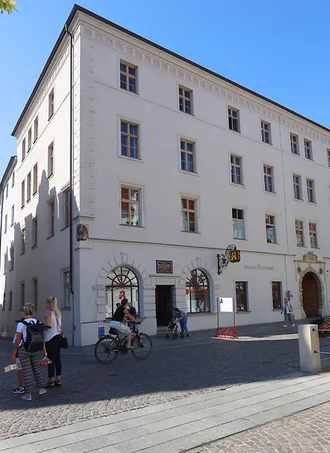 Die Cranach-Höfe in Lutherstadt Wittenberg findet man in der Schlossstraße 1. | Foto:  epd-bild/Steffen Schellhorn