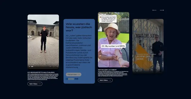 Foto: Screenshot Shoah Stories