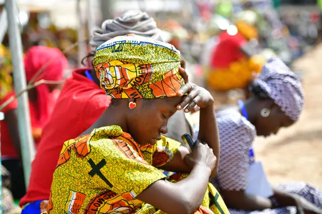 Januar 2019: Zum Kirchentag der Lutherischen Kirche Christi in Nigeria trafen sich in Demsa im Nordosten Nigerias 40.000 Christen.  Der nigerianische Kirchentag ist wahrscheinlich der älteste Afrikas oder gar der Welt. Nicht einmal ist die Veranstaltung ausgefallen, nicht durch Krieg, Hungersnöte oder andere Krisen.  | Foto: epd-bild/Thomas Lohnes