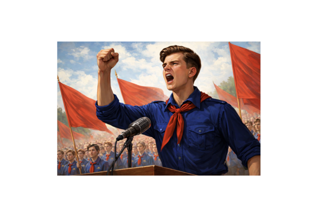 DER REDNER - (ChatGPT generiertes BILD)